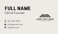 Roofing Real Estate Business Card