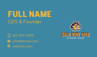 Fox Gaming Animal Business Card