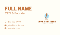 Chisel Woodwork Carpentry Business Card