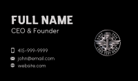 Engine Cog Piston Business Card