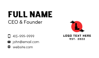 Red Sun Business Card example 4