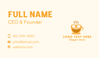 Food App Business Card example 3