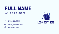 Ladder Paint Bucket Business Card