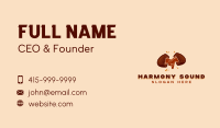 Chocolate Nougat Business Card