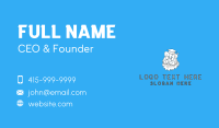 Polar Bear Graduate Business Card