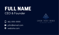 Pyramid Tech Company Business Card