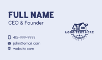 Renovation Contractor Repair Business Card