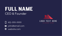House Roofing Realty Business Card