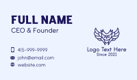 Night Owl Business Card example 4