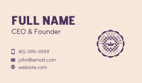 Regal Crown Seal Business Card