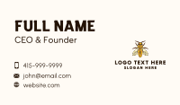 Bees Business Card example 3