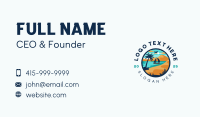 Tropical Beach Vacation Business Card