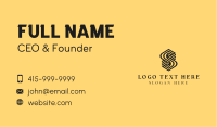 Professional Firm Letter S Business Card