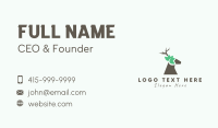 Natural Deer Forest Business Card