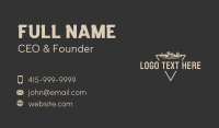 Natural Mountain Tourism Business Card Design