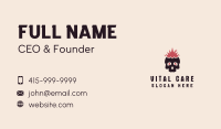 Skate Shop Skull Business Card