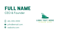 Lawn Grass Mowing Business Card