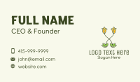 Fancy Tulip Flower Business Card