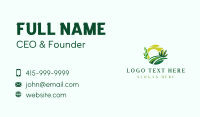 Landscape Nature Plant Business Card Design