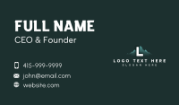 Outdoor Mountain Summit Business Card