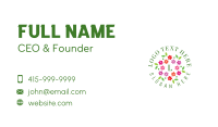 Flower Crown Business Card example 1