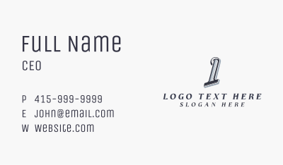 Legal Attorney Law Firm   Business Card