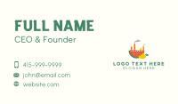 Watermelon Mango Power Plant Business Card