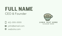 Cannabis Weed Cafe Business Card Design