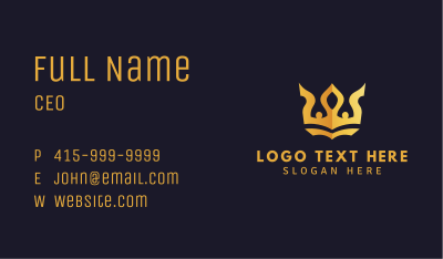 Deluxe Crown Jewel Business Card