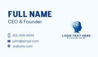 Pixel Cogwheel Mind Business Card