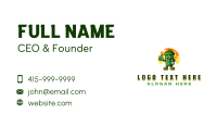 Garbage Cleaning Maintenance Business Card