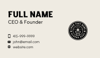 Motorcycle Classic Detailing Business Card