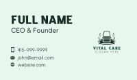 Landscaping Lawn Mower Business Card Image Preview