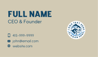 Fishing Seafood Market Business Card