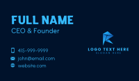 Professional Startup Origami Business Card