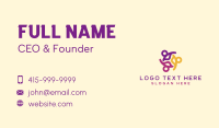 Team People Community Business Card Design