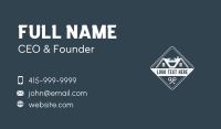 Key Subdivision Roofing Business Card Design