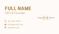 Luxury Business Letter  Business Card Design