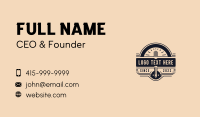 Restaurant Diner Caterer Business Card