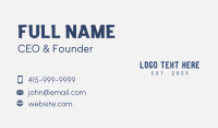 Shoe Brand Business Card example 2