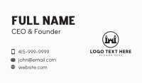 Chess Castle Tournament Business Card
