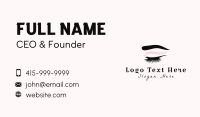 Eyelash Perm Business Card example 1