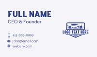 Sports Car Racing Business Card