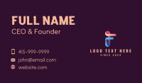 Web Design Business Card example 4