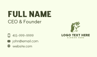Wild Flower Hand Business Card