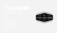 Hammer Builder Construction Business Card