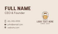 Lemon Fermentation Jar Business Card Design