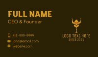 Mustache Business Card example 4