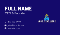 Buffalo Bull Fire Business Card Design