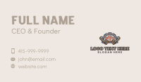 Piston Cog Wrench Mechanic Business Card